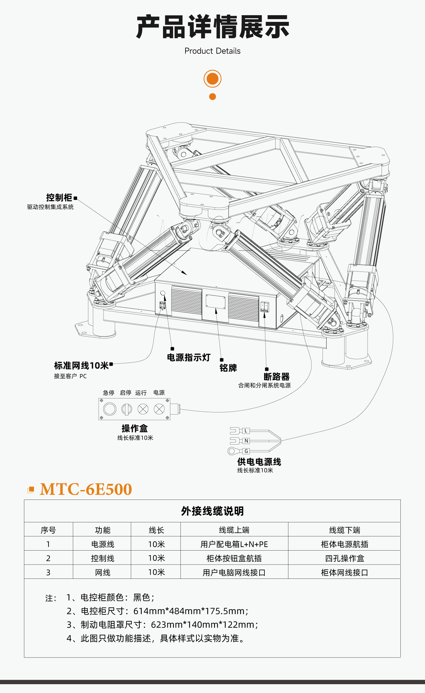 六自由度平台产品图片